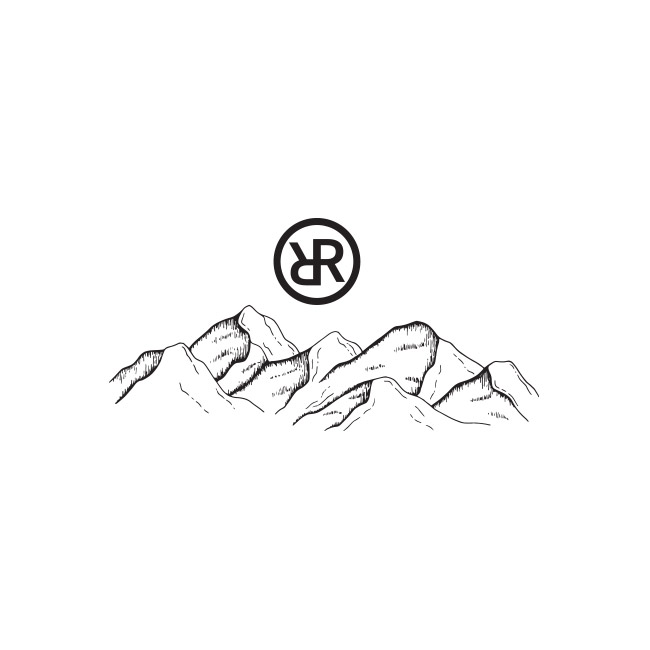 Rebel Ridge Icon above Mountains